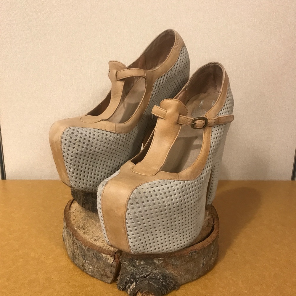 Jeffery Campbell Platform Mary Janes